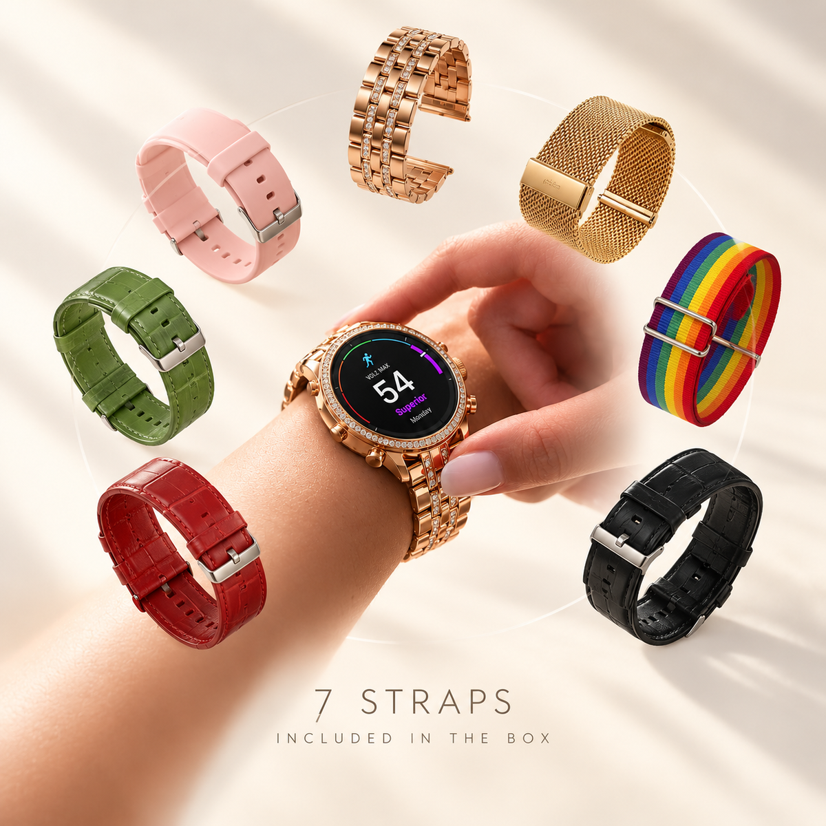 Gen9 Smart Watch [7 Unique Bands]